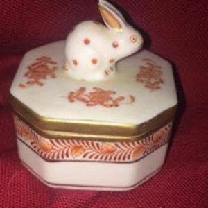 Herand Signature Bunny Trinket Box